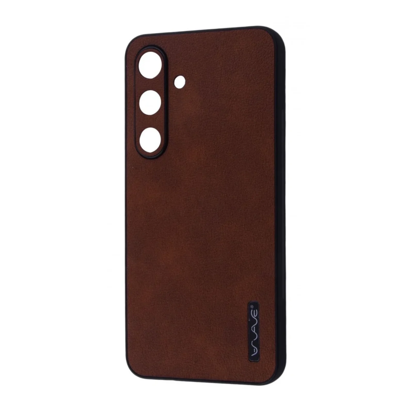 Чохол WAVE Leather Case Samsung Galaxy S24 (SM-S921) Dark Brown