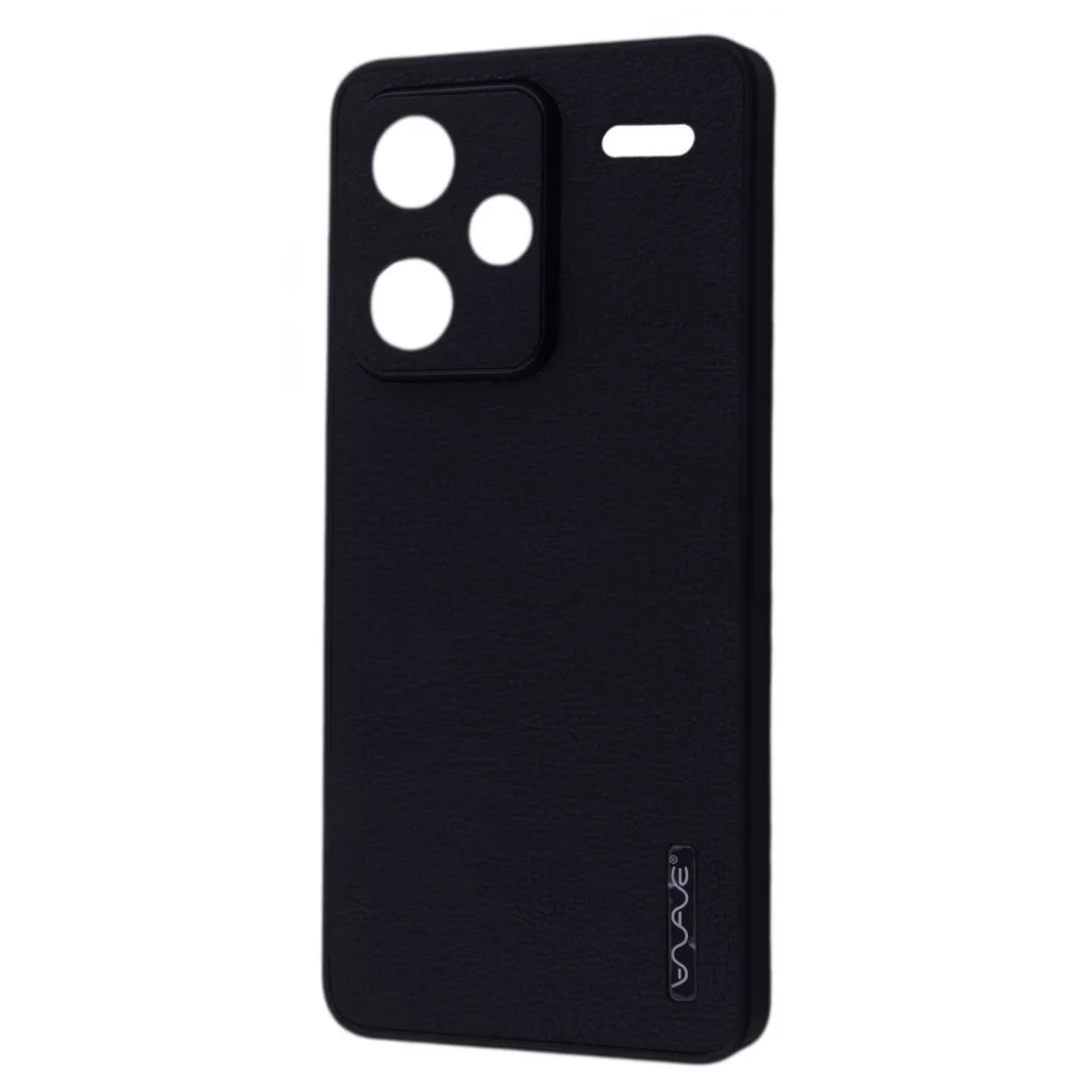 Чехол WAVE Leather Case Xiaomi Redmi Note 13 Pro+ Black