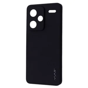 Цвет: Черный - Чехол WAVE Leather Case Xiaomi Redmi Note 13 Pro+ Black