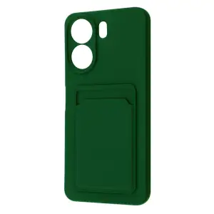 Колір: Зелений - Чохол WAVE Colorful Pocket Xiaomi Redmi 13C 4G/Poco C65 Dark Green