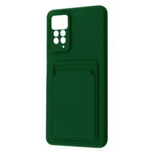 Колір: Зелений - Чохол WAVE Colorful Pocket Xiaomi Redmi Note 11 4G/Redmi Note 11S Dark Green