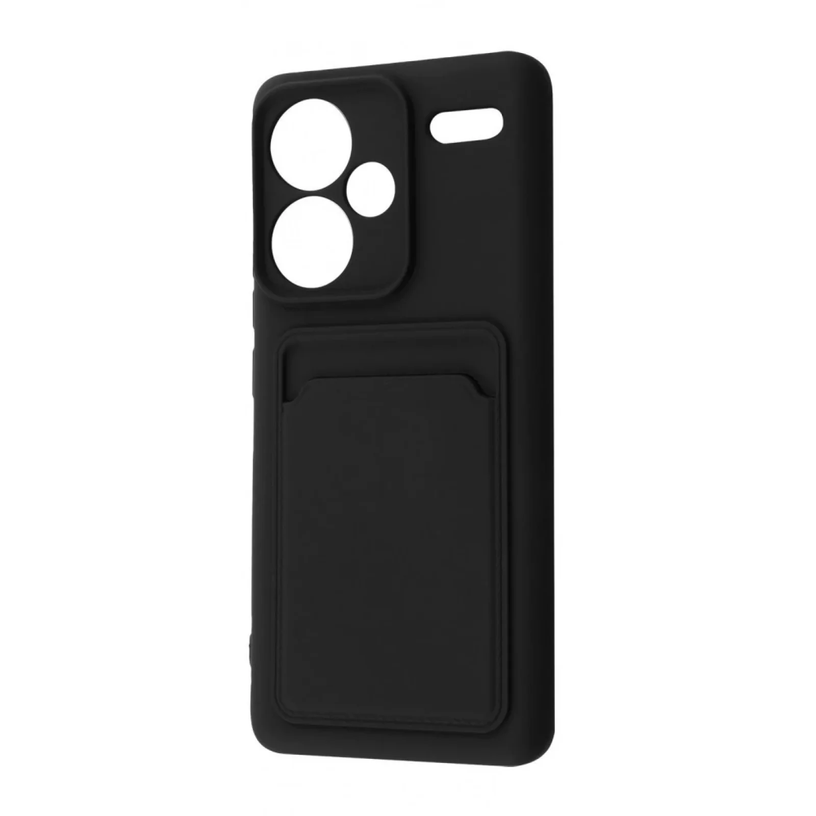 Чехол WAVE Colorful Pocket Xiaomi Redmi Note 13 Pro+ Black