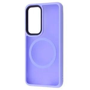 Колір: Фіолетовий - Чохол WAVE Matte Insane Case with MagSafe Samsung Galaxy S24 Light Purple