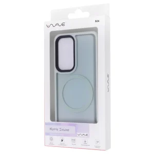 Чохол WAVE Matte Insane Case with MagSafe Samsung Galaxy S24 Midnight Blue