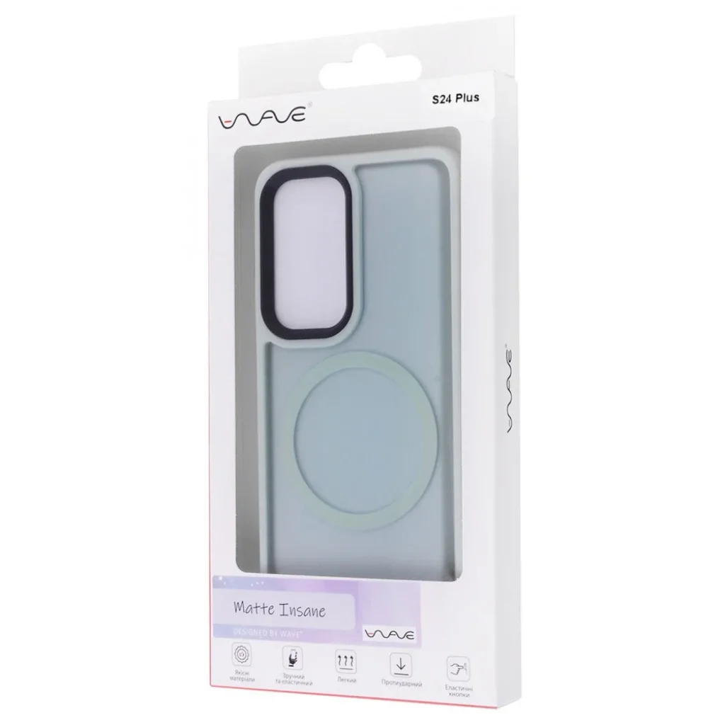 Чохол WAVE Matte Insane Case with MagSafe Samsung Galaxy S24 Plus Orange