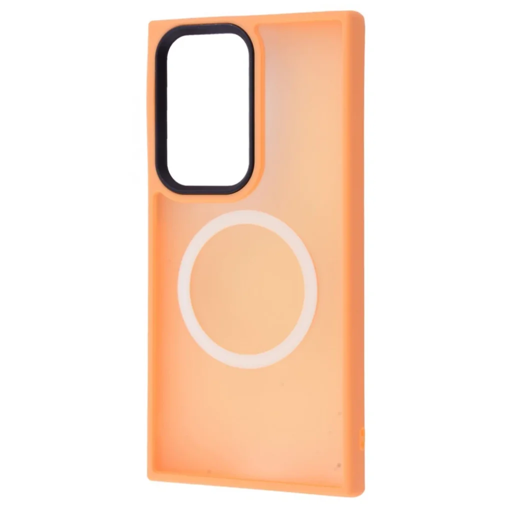 Чохол WAVE Matte Insane Case with MagSafe Samsung Galaxy S24 Ultra Orange