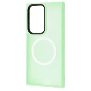 Колір: Зелений - Чохол WAVE Matte Insane Case with MagSafe Samsung Galaxy S24 Ultra Mint