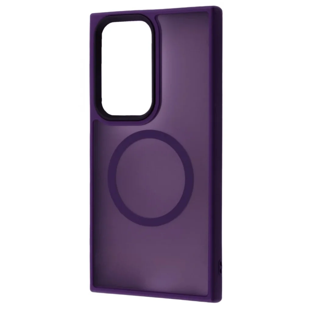 Чохол WAVE Matte Insane Case with Magnetic Ring Samsung Galaxy S24 Ultra Deep Purple