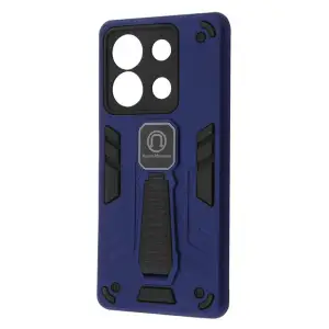 Цвет: Синий - Чехол Armor Magnetic Xiaomi Redmi Note 13 Pro 5G, Poco X6 5G Blue
