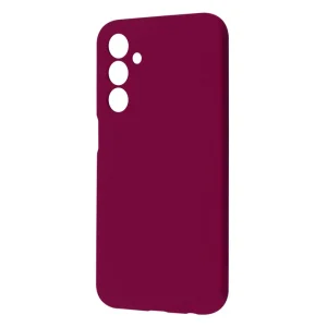 Колір: Бордовий - Чохол WAVE Full Silicone Cover Samsung Galaxy A25 Plum