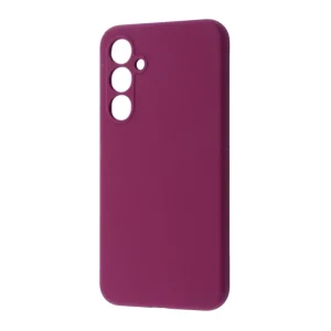 Колір: Бордовий - Чохол WAVE Full Silicone Cover Samsung Galaxy A55 Plum