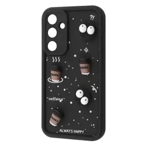 Колір: Чорний - Чохол Pretty Things Case Samsung Galaxy A55 Black/Coffee