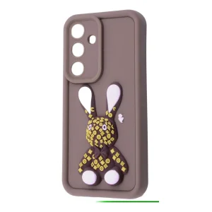 Чохол Pretty Things Case Samsung Galaxy S23 FE Brown/Rabbit