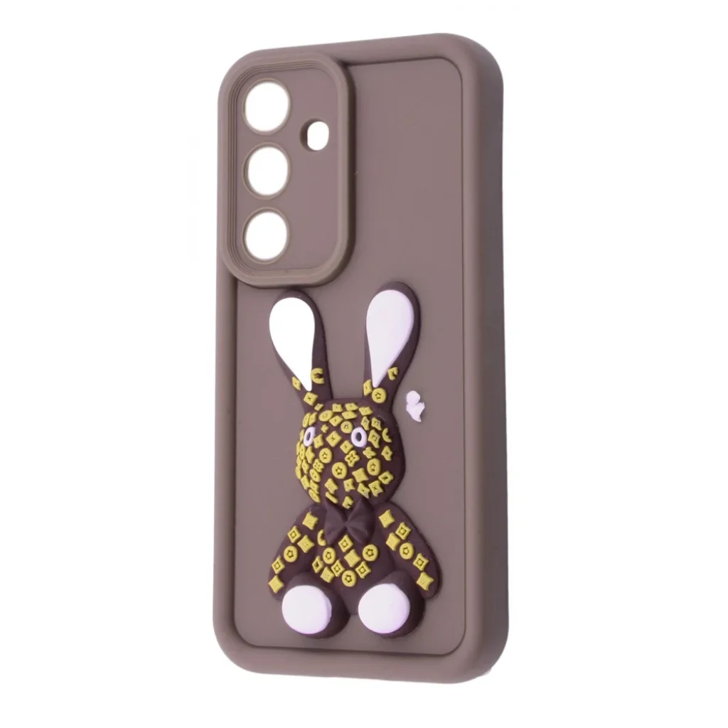 Чохол Pretty Things Case Samsung Galaxy S24 Brown/Rabbit