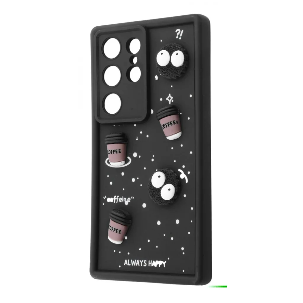 Чохол Pretty Things Case Samsung Galaxy S24 Ultra Black/Coffee