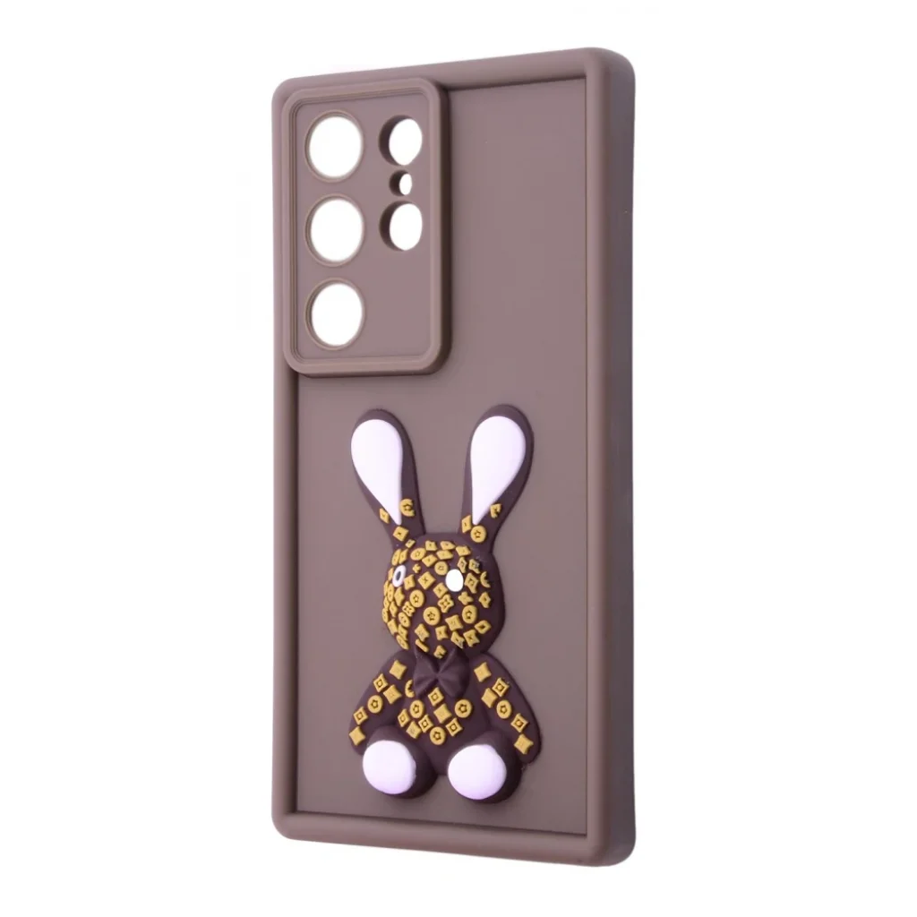 Чохол Pretty Things Case Samsung Galaxy S24 Ultra Brown/Rabbit