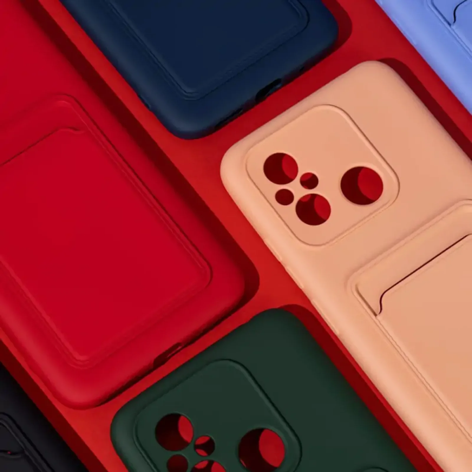 Чехол WAVE Colorful Pocket Xiaomi Redmi Note 13 4G Red