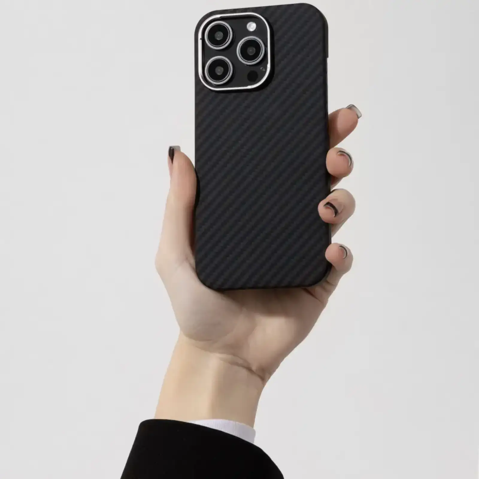 Чохол Proove Carbon Slim with Magnetic Ring iPhone 15 Pro Max Nightfall