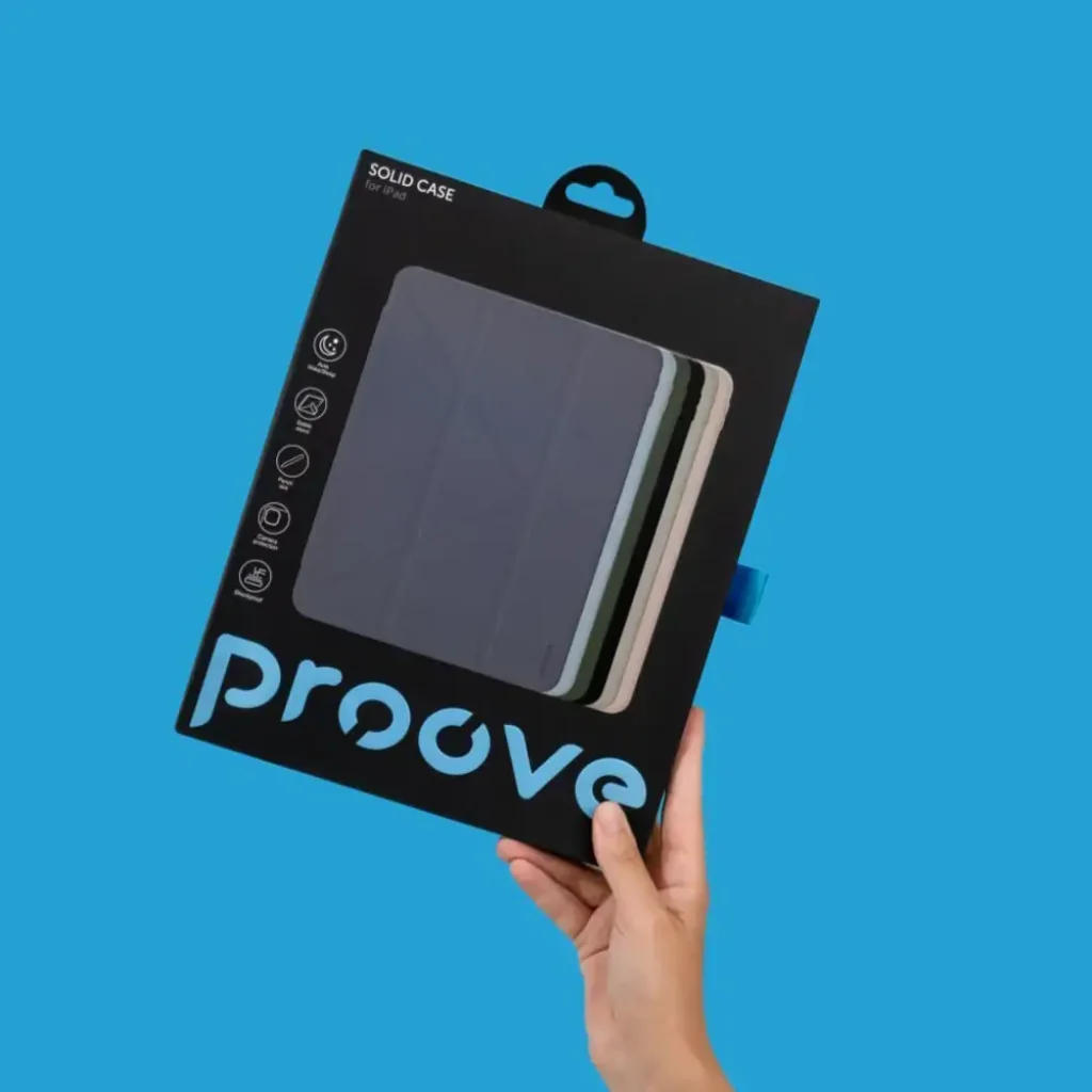 Proove Solid Case iPad Pro 12.9 2018/2020/2021/2022 Lavender Gray, PCSCID121926
