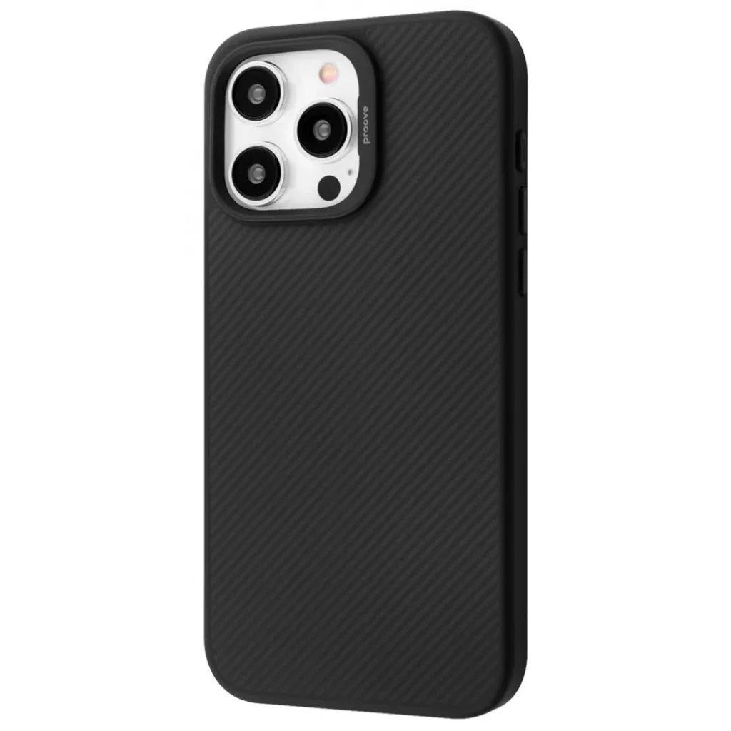 Чохол Proove Force Armor Case with Magnetic Ring iPhone 15 Pro Max Black, PCFAIP15PM02