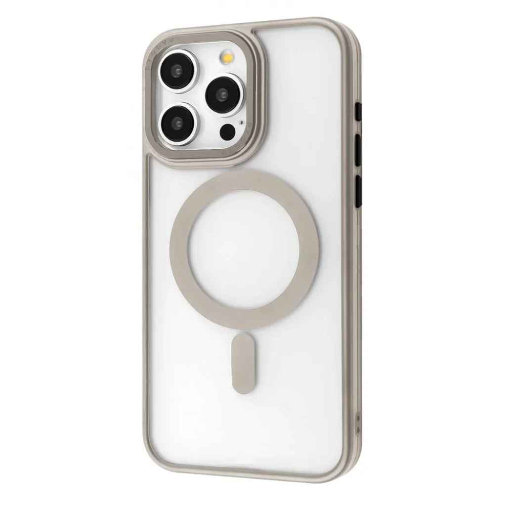 Чохол Proove Blur Case with Magnetic Ring iPhone 15 Pro Natural Titanium, PCBCIP15P027