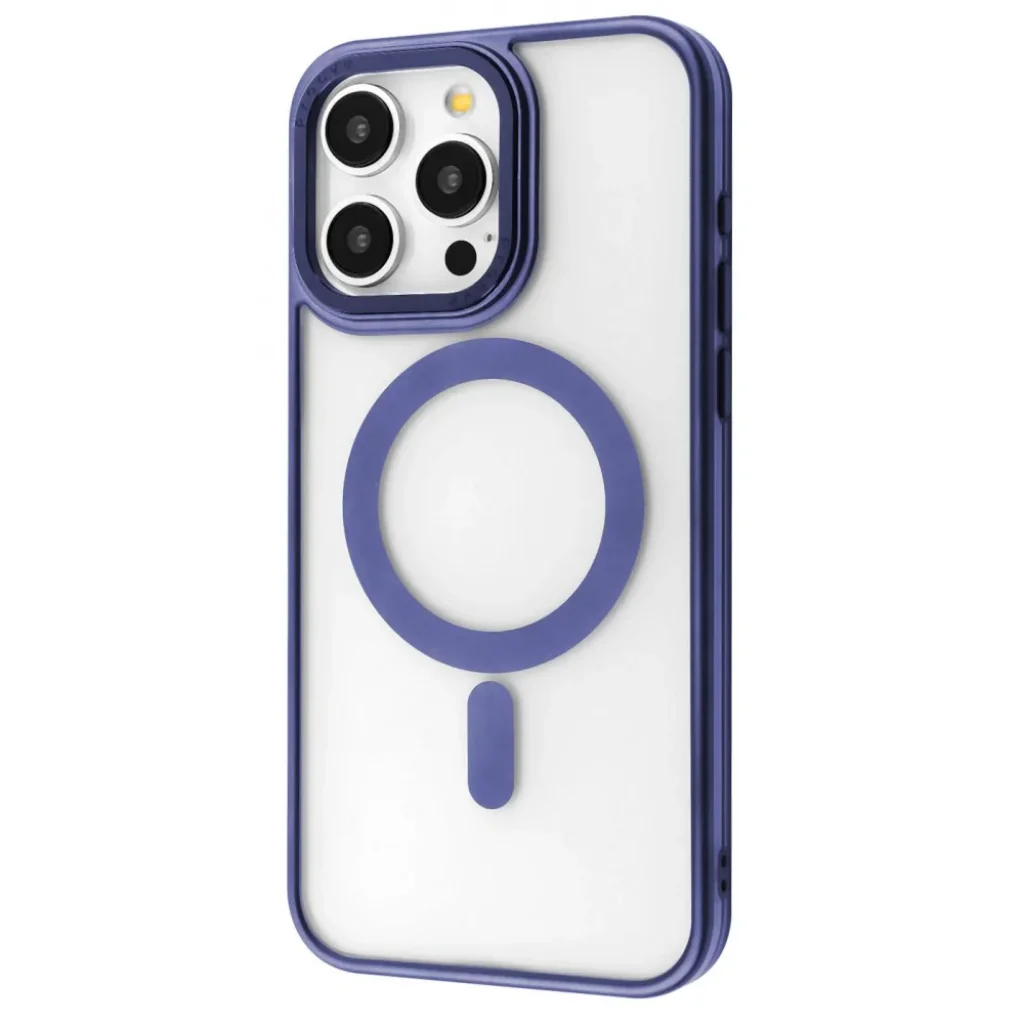 Чохол Proove Blur Case with Magnetic Ring iPhone 15 Pro Max Midnight Blue, PCBCIP15PM08