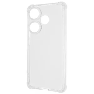 Чехол WXD Silicone 0.8 mm HQ Poco F6, Redmi Turbo 3 clear