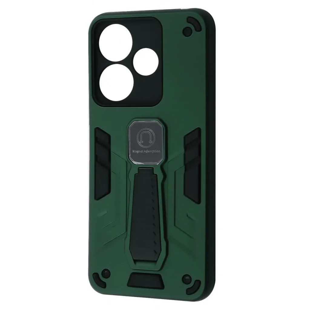 Чохол Armor Magnetic Xiaomi Redmi 13 4G/Poco M6 4G/Note 13R Dark Green