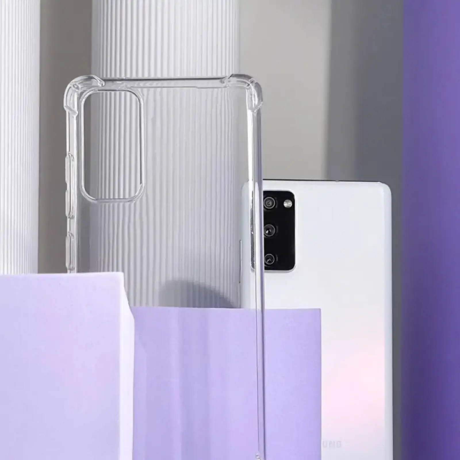 Чехол WXD Silicone 0.8 mm HQ Motorola Moto G04, Moto G04s, Moto E14 Clear