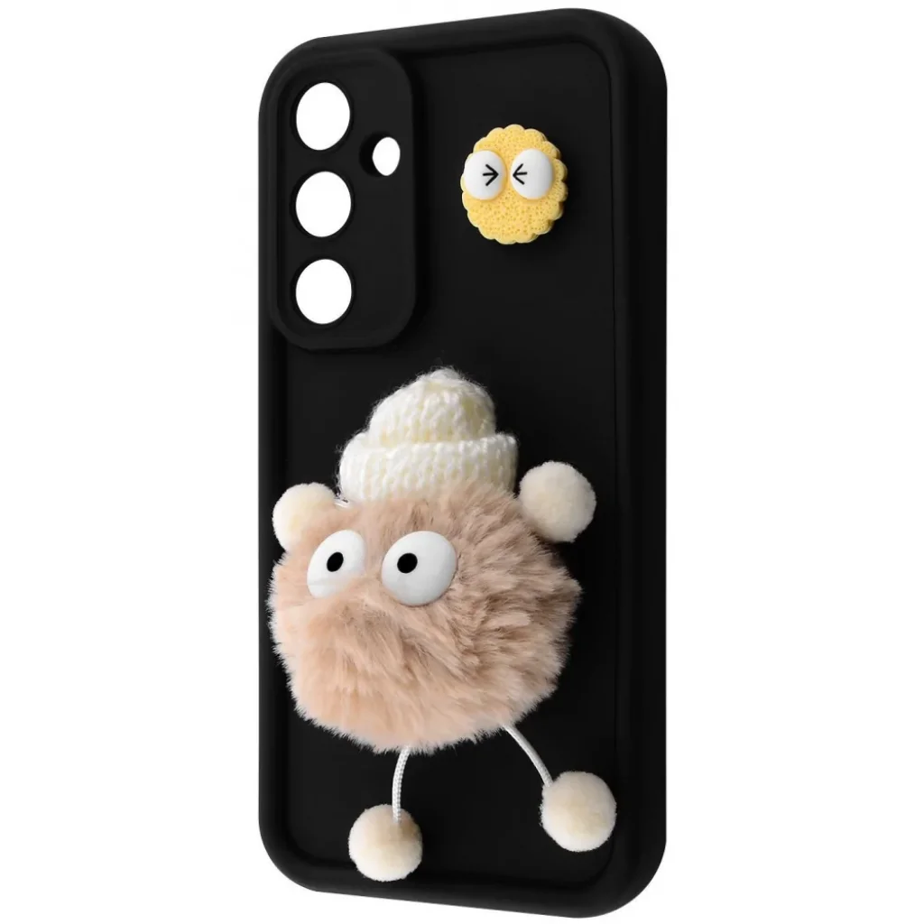Чохол Pretty Things Case Samsung Galaxy S24 FE Black/Fluffy White