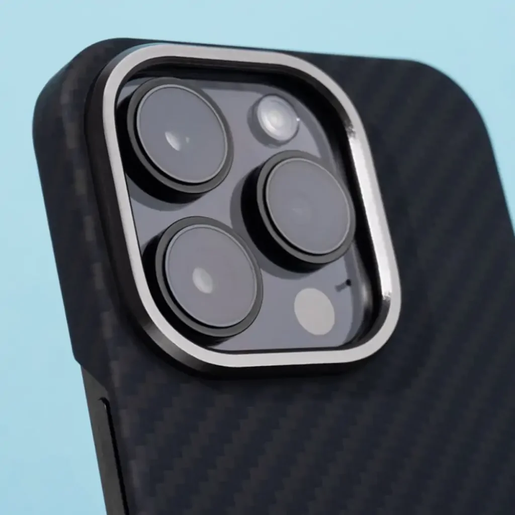 Чохол Proove Carbon Slim with Magnetic Ring iPhone 16 Pro Max Black, PCCSIP16PM02