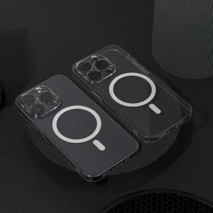 Чехол Proove Crystal Case with Magnetic Ring iPhone 16 Pro Max Transparent, PCCCIP16PM01