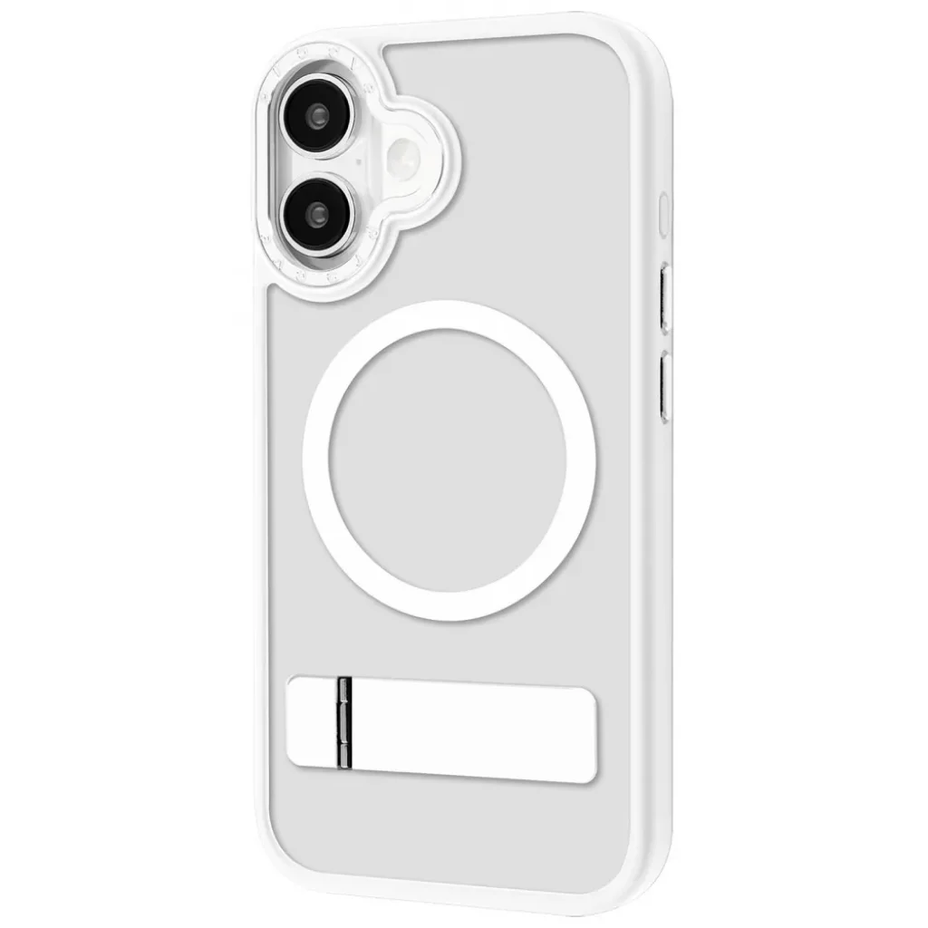 Чехол Proove Mainstay Case with Magnetic Ring iPhone 16 Plus White, PCMCIP16PL14