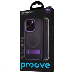 Чохол Proove Mainstay Case with Magnetic Ring iPhone 16 Plus Deep Purple, PCMCIP16PL04