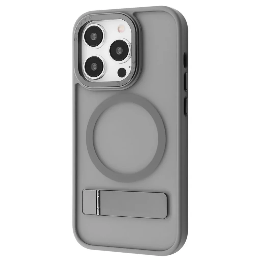Чехол Proove Mainstay Case with Magnetic Ring iPhone 16 Pro Gray, PCMCIP16P005