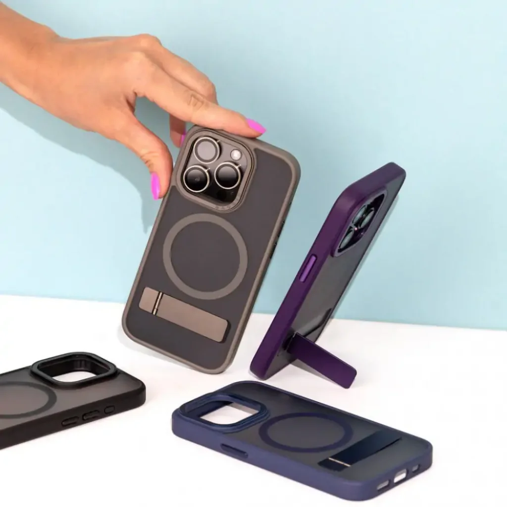 Чехол Proove Mainstay Case with Magnetic Ring iPhone 16 Pro Gray, PCMCIP16P005