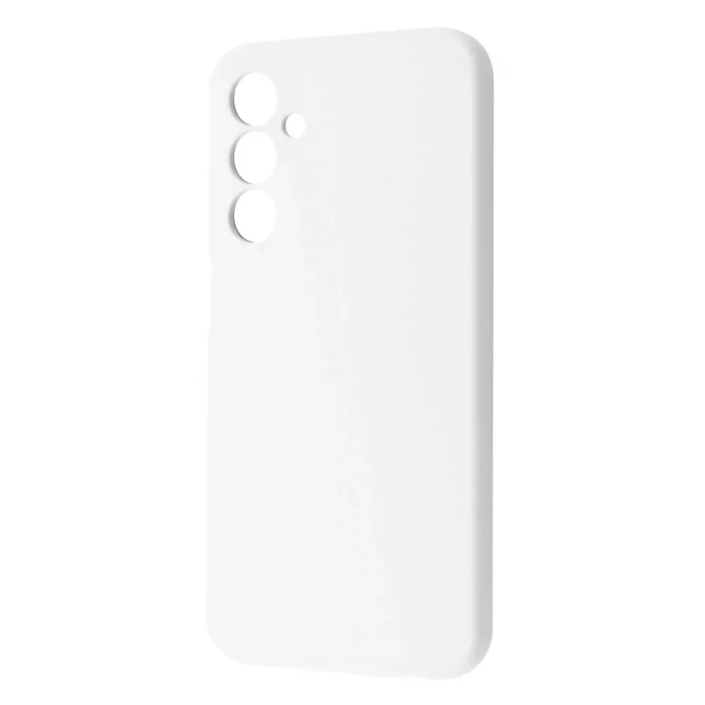 Чохол WAVE Full Silicone Cover Samsung Galaxy A16 White