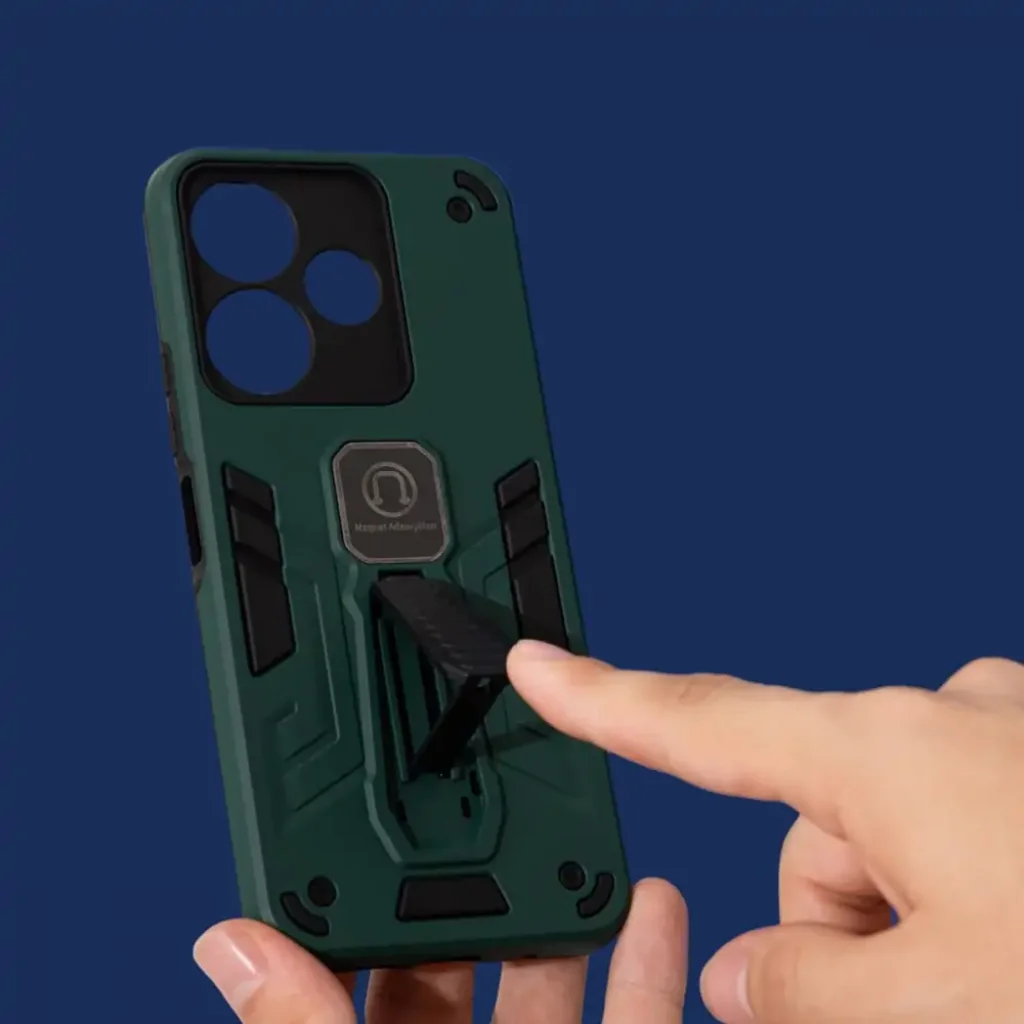 Чохол Armor Magnetic Xiaomi Redmi 14C 4G, Poco C75 Dark Green