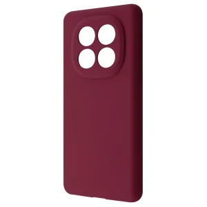 Колір: Бордовий - Чохол WAVE Full Silicone Cover Xiaomi Redmi Note 14 Pro 5G, Poco X7 5G Plum
