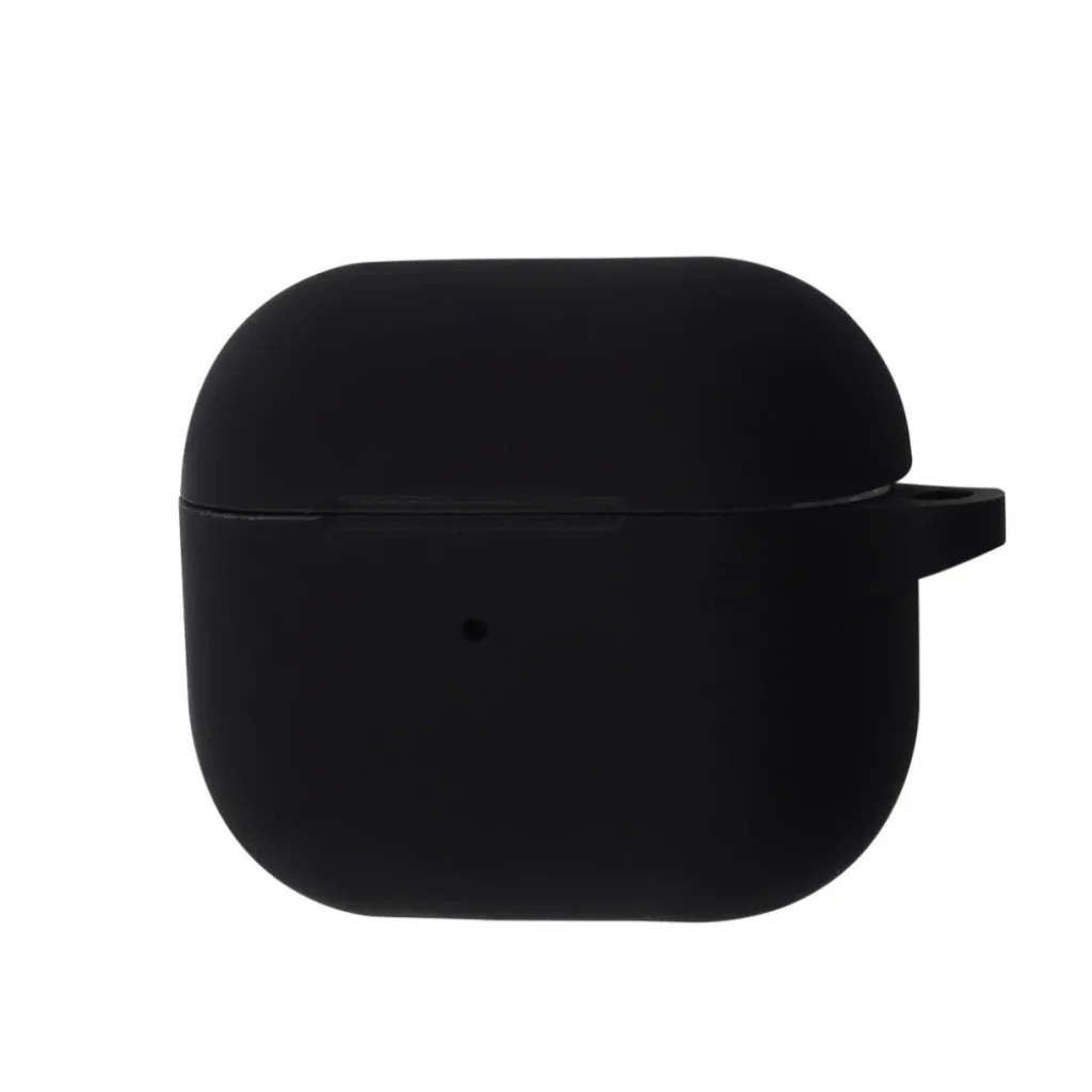 Чохол Silicone Case New with Clip for AirPods 4 Black