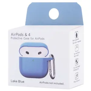 Чехол Silicone Case New for AirPods 4 Purple