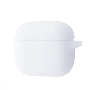 Чехол Silicone Case New for AirPods 4 Luminescent White