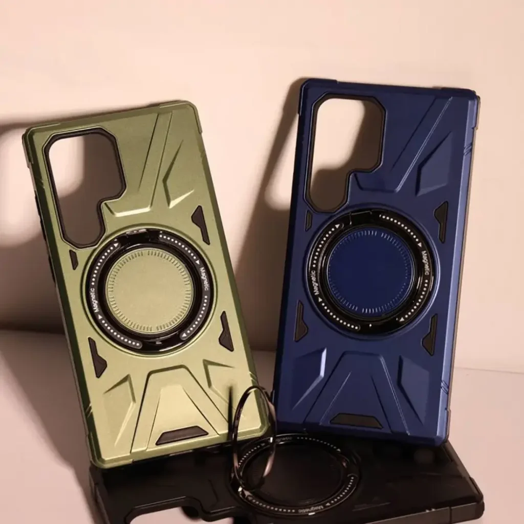 WAVE Iron Grip with Magnetic Ring Samsung Galaxy S25 Ultra Black