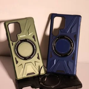 WAVE Iron Grip with Magnetic Ring Samsung Galaxy S25 Ultra Dark Green