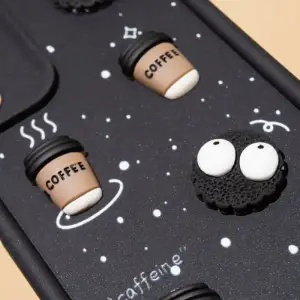 Чехол Pretty Things Case Samsung Galaxy A36, Samsung Galaxy A56 Black/Coffee