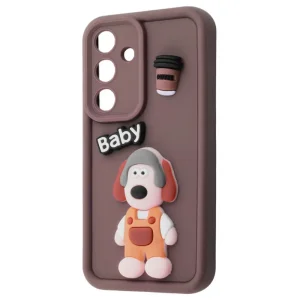 Чохол Pretty Things Case Samsung Galaxy A36, Samsung Galaxy A56 Brown/Baby