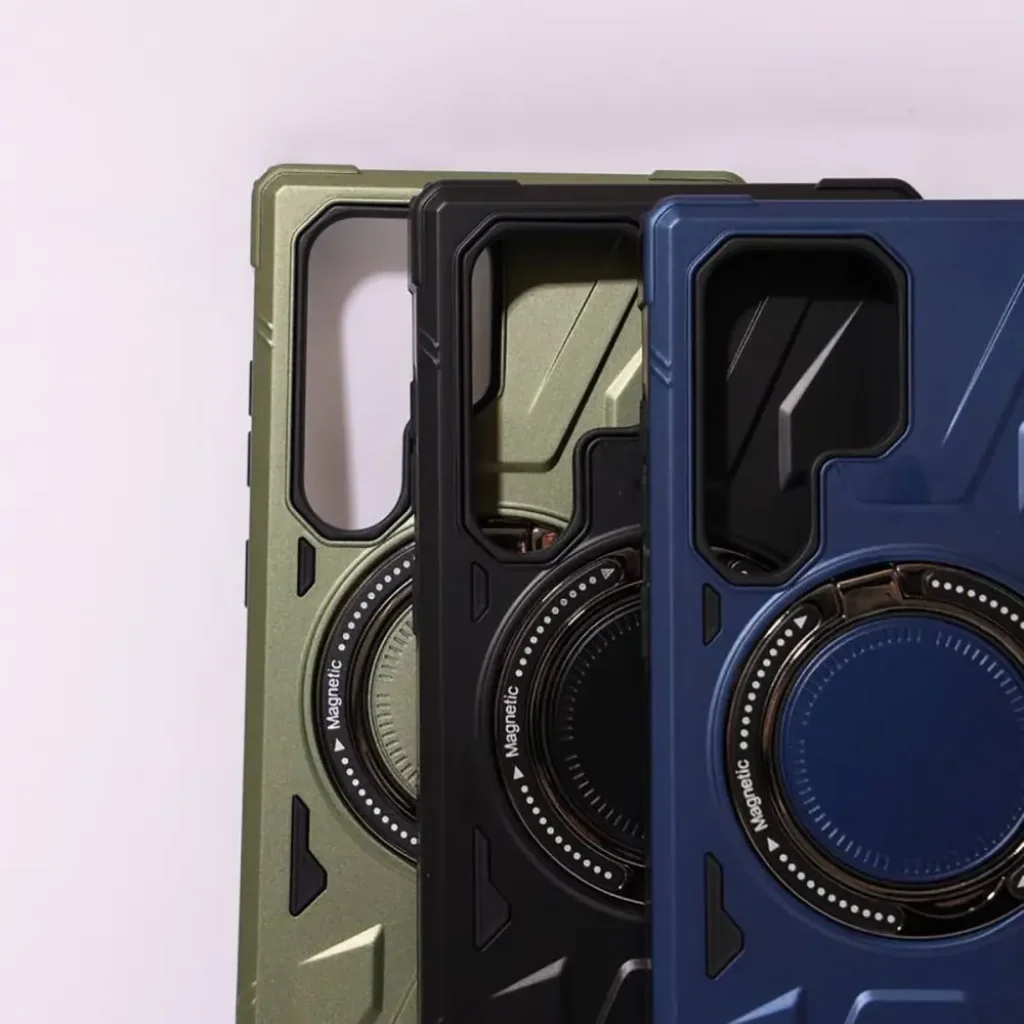 Чохол WAVE Iron Grip with Magnetic Ring Samsung Galaxy S25 Dark Green