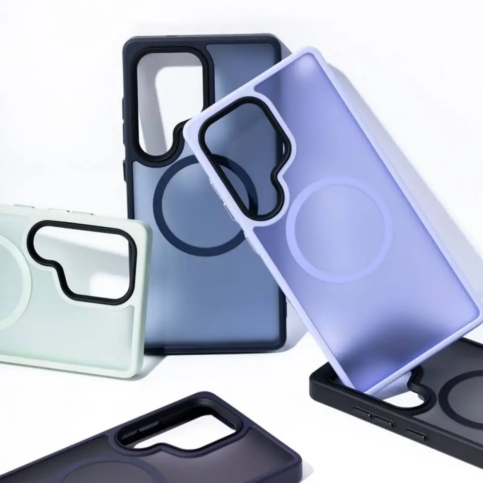 Чохол WAVE Matte Insane Case with Magnetic Ring Samsung Galaxy S25 Ultra Midnight Blue
