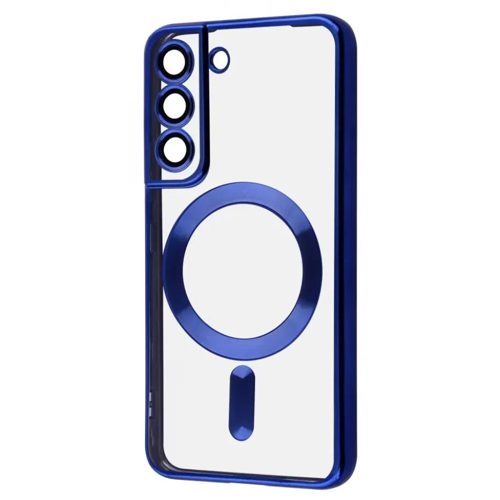 Чохол WAVE Metal Color Case with Magnetic Ring Samsung Galaxy S25 Midnight Blue