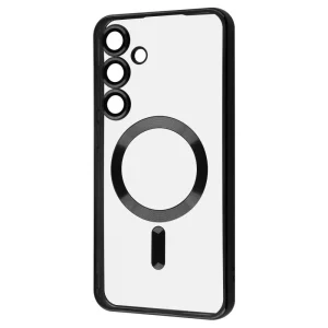 Цвет: Черный - Чехол WAVE Metal Color Case with Magnetic Ring Samsung Galaxy S25 Plus Black